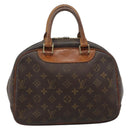 LOUIS VUITTON Monogram Trouville Hand Bag M42228 LV Auth 189923-2