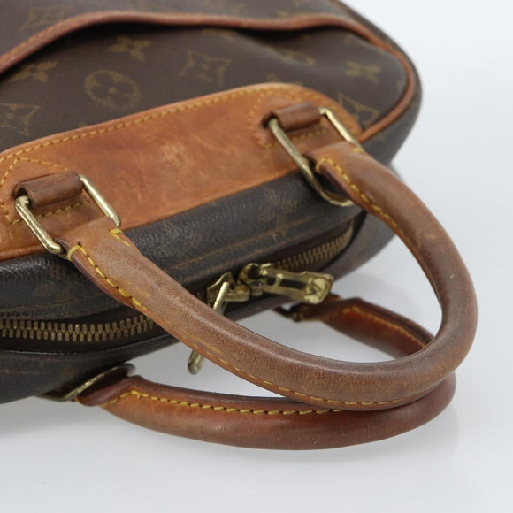 LOUIS VUITTON Monogram Trouville Hand Bag M42228 LV Auth 189923