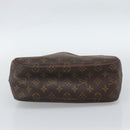 LOUIS VUITTON Monogram Trouville Hand Bag M42228 LV Auth 189923-5