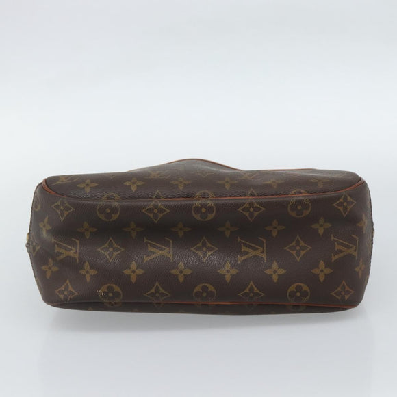 LOUIS VUITTON Monogram Trouville Hand Bag M42228 LV Auth 189923