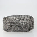 CHANEL Unlimited Shoulder Bag Coated Canvas Silver CC Auth 189929-5