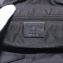 GUCCI GG Canvas Hand Bag Black Silver 002 1115 Auth 189936-18