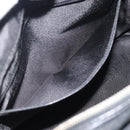 GUCCI GG Canvas Hand Bag Black Silver 002 1115 Auth 189936-22