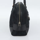 GUCCI GG Canvas Hand Bag Black Silver 002 1115 Auth 189936-3