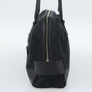 GUCCI GG Canvas Hand Bag Black Silver 002 1115 Auth 189936-4