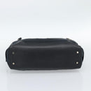 GUCCI GG Canvas Hand Bag Black Silver 002 1115 Auth 189936-5