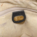 GUCCI Shoulder Bag Leather Black Gold 07 37 4916 Auth 189941-19