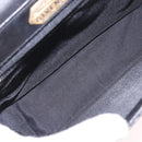GIVENCHY Hand Bag Leather 2way Black Gold Auth 189948A-19