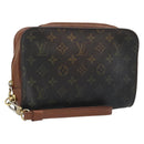 LOUIS VUITTON Monogram Orsay Clutch Bag M51790 LV Auth 189949-1
