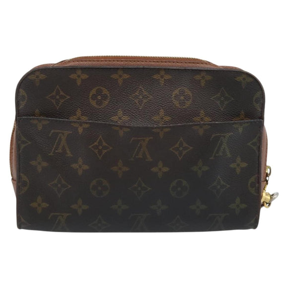 LOUIS VUITTON Monogram Orsay Clutch Bag M51790 LV Auth 189949