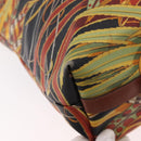 Salvatore Ferragamo Tote Bag PVC Canvas Multicolor Gold Auth 189962A-16