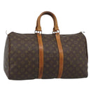 LOUIS VUITTON Monogram Keepall 45 Boston Bag M41428 LV Auth 189964-1