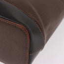 BURBERRY Schoudertas Leer Bruin Goud Auth 189965-14