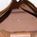 Burberrys Nova Check Shoulder Bag Canvas Beige Gold Auth 189972A-11
