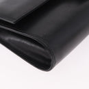 Salvatore Ferragamo Vala Shoulder Bag Leather Black Gold Auth 189974A-14
