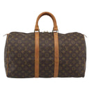 LOUIS VUITTON Monogram Keepall 45 Boston Bag M41428 LV Auth 189980-13
