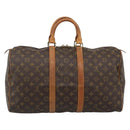 LOUIS VUITTON Monogram Keepall 45 Boston Bag M41428 LV Auth 189980-2
