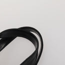 CHANEL Paris Biarritz GM Tote Bag Coated Canvas Black Silver CC Auth 189981-14