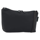Herve Chapelier Shoulder Bag Canvas Black Auth 189983A-1
