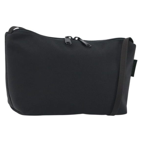 Herve Chapelier Shoulder Bag Canvas Black Auth 189983A