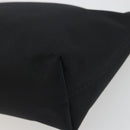 Herve Chapelier Shoulder Bag Canvas Black Auth 189983A-15