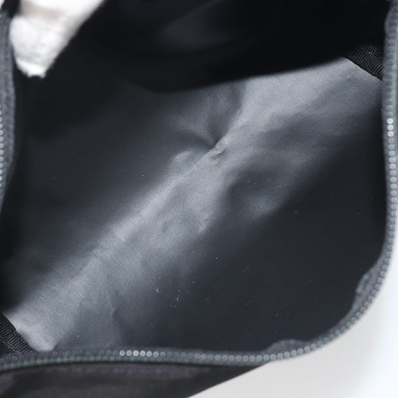 Herve Chapelier Shoulder Bag Canvas Black Auth 189983A