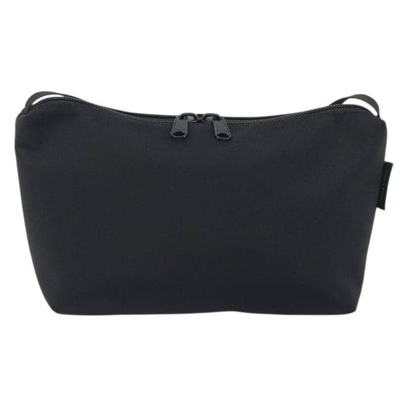 Herve Chapelier Shoulder Bag Canvas Black Auth 189983A