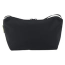 Herve Chapelier Shoulder Bag Canvas Black Auth 189983A-2