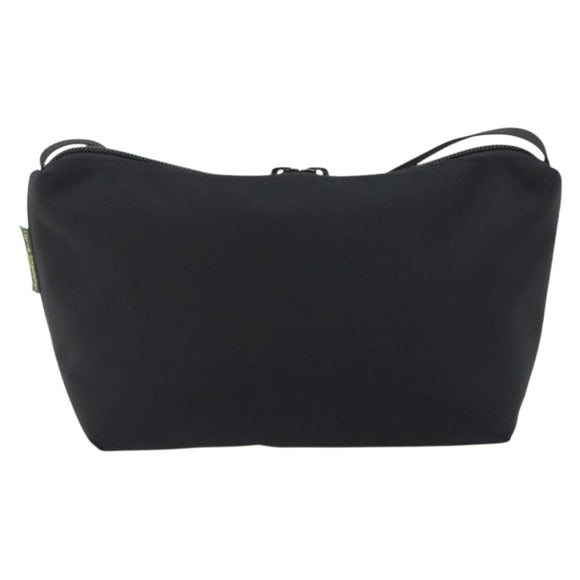 Herve Chapelier Shoulder Bag Canvas Black Auth 189983A