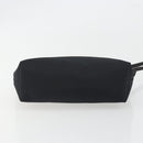 Herve Chapelier Shoulder Bag Canvas Black Auth 189983A-5