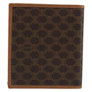 CELINE Macadam Canvas Compact Wallet PVC Leather Brown Auth 189986A-2