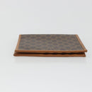 CELINE Macadam Canvas Compact Wallet PVC Leather Brown Auth 189986A-3