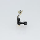 CHANEL COCO Mark Earring Metal Black CC Auth 189989A-5