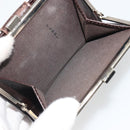 FENDI Zucca Canvas Compact Wallet Black Brown Auth 189991A-8