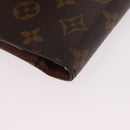 LOUIS VUITTON Monogram Agenda PM Day Planner Cover R20005 LV Auth 189992-16