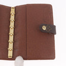 LOUIS VUITTON Monogram Agenda PM Day Planner Cover R20005 LV Auth 189992-21