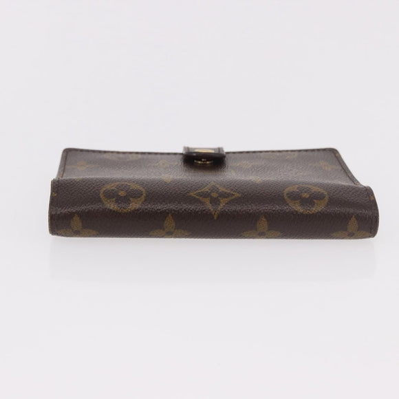 LOUIS VUITTON Monogram Agenda PM Day Planner Cover R20005 LV Auth 189992