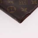 LOUIS VUITTON Monogram Agenda PM Day Planner Cover R20005 LV Auth 189992-7