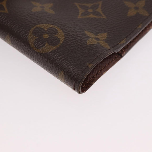 LOUIS VUITTON Monogram Agenda PM Day Planner Cover R20005 LV Auth 189992