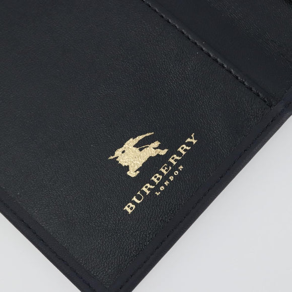 BURBERRY Nova Check Day Planner Cover Canvas Navy Auth 189993A