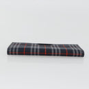 BURBERRY Nova Check Day Planner Cover Canvas Navy Auth 189993A-5