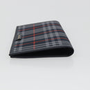 BURBERRY Nova Check Day Planner Cover Canvas Navy Auth 189993A-6