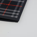 BURBERRY Nova Check Day Planner Cover Canvas Navy Auth 189993A-8