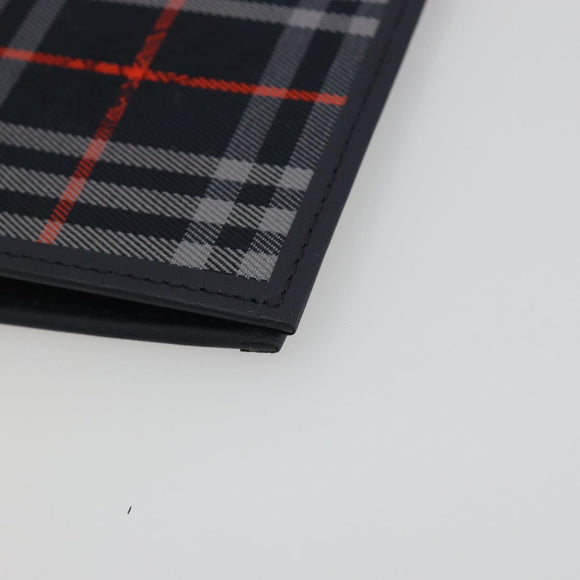 BURBERRY Nova Check Day Planner Cover Canvas Navy Auth 189993A