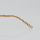 CHANEL COCO Mark Sunglasses Metal Gold Tone CC Auth 189994-10