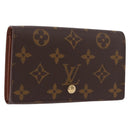 LOUIS VUITTON Monogram Porte Monnaie Billets Tresor Wallet M61730 Auth 189995A-1