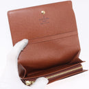 LOUIS VUITTON Monogram Porte Monnaie Billets Tresor Wallet M61730 Auth 189995A-8