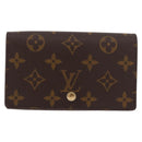 LOUIS VUITTON Monogram Porte Monnaie Billets Tresor Wallet M61730 Auth 189995A-13