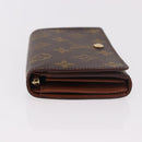 LOUIS VUITTON Monogram Porte Monnaie Billets Tresor Wallet M61730 Auth 189995A-4