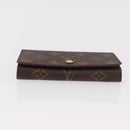 LOUIS VUITTON Monogram Porte Monnaie Billets Tresor Wallet M61730 Auth 189995A-6
